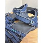 Teva  Tirra Women's Hiking Navy Blue Multi Strap Adjustable Sport Sandals‎ Size 7 Photo 3