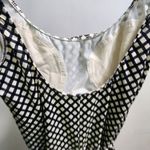 Jantzen  Black and White Checkered‎ Summer Swim Dress with Tie Belt Size 12 Photo 3