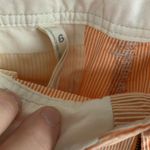 Paperboy Orange Striped Crop Pants Size 6 Photo 4