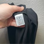 Diane Von Furstenberg  Black Midi Wrap Dress women’s 10 minimal career office Photo 7