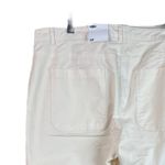 Old Navy Women’s NEW Chino Pants Cream Cotton Blend Mid Rise Casual Size 18 Photo 5