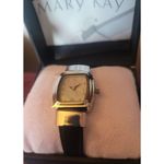 Mary Kay Ladies Watch with Reversible Band ~ New in Box Black Photo 1