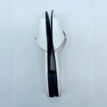 Prada White patent leather logo slide sandals EU 38.5 Photo 6