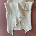 Here Comes the Sun Off White Strapless Midi Dress Photo 3