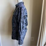 Rockmount Ranch Wear Floral Print Western Shirt Pearl Snap Black Photo 2