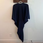 De Philo Navy Batwing Midi Dress Large Blue Photo 5