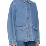 RE/DONE NWT  The 70s Chore Jacket in Stoned Medium Women's Oversized Stitched Photo 0