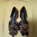 Torrid Leo metallic bow pointy toe flats Photo 8
