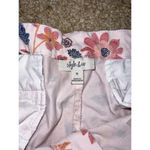 Style & Co New . Women Mid Rise Shorts, Floral Pink Printed, Size 18 Photo 3