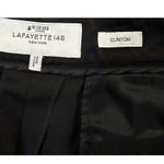 Lafayette 148  New York Clinton Black Ankle Dress Pants Size 6 Photo 3