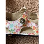 Alegria  White Leather Floral Flower BECKIE Prime Time Comfort Sandal Shoes 37 Photo 8