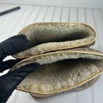 Coach Womenโs Gold Signature Monogram Winter Boots Size 9.5 Photo 8