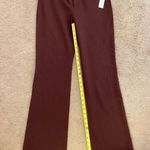 Coldwater Creek Burgundy Flare Pants Photo 5