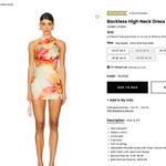 Jaded London  Lucia backless dress Photo 2