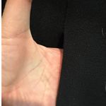 Liz Claiborne Vintage 90s  Black Wool Long Blazer Small Photo 8