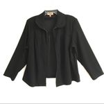 Notations  zip up black dark academia jacket/blazer 2X Photo 1