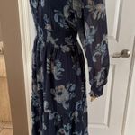 Lucky Brand Casual Cinched Waist Peasant Dress Photo 8