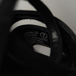 No Boundaries VTG 90s Black Block Heels Strappy Y2K Retro Shoes Sz‎ 7 Vintage Prom Sandals SEE Photo 9