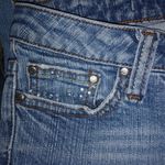 ZCO 5 26.5 Designer Crystal Logo Pocket Jeans Blue Photo 3