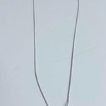 Elegant Sterling Silver 925 Heart Necklace and Charm Photo 0