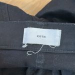 KOTN Egyptian‎ Cotton Crop Wide Leg Trouser Black Size 4 Photo 3