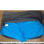 Slazenger  Women's Golf Skort Athletic Gray Blue L Large Skirt Shorts‎ Photo 5