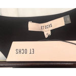 ET OCHS Ayden Plunge Neck Cutout Jersey Jumpsuit Black Womens Size 12 Sleeveless Photo 10