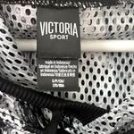 Victoria's Secret Victoria’s Secret Black & White Marble Swirl Mesh Sport Drawstring Hoodie S Photo 7