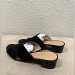 Naturalizer Arielle Black Faux Suede Crisscross N5 Comfort Sandals Size 7.5M Photo 1
