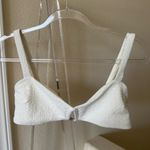 DEVON WINDSOR Cream Textured Bikini Size M Photo 3