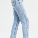 American Eagle AEO Light Acid Wash Mom Jeans Photo 1