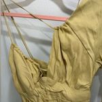 ZARA Draped Linen Dress Photo 4