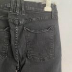 McGuire Denim McGuire Bohemia Ruffle Kick Flare Cropped Jeans Size 28 Skinny Pants Black Photo 8