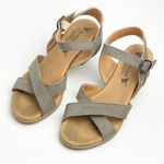 NOVACAS Cross Toebed Adjustable Ankle Straps Block Heel Sandals, EU 38 Size 7 Photo 6