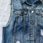 I Heart Ronson  Denim Vest Medium Photo 3
