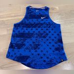 Nike  USA American flag tank top blue size medium Photo 0