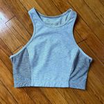 Outdoor Voices  Gray Athena Crop Top Athletic Workout Size S Photo 4