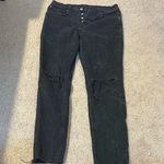 We The Free Free people Women's Black Distressed Jeans Photo 0