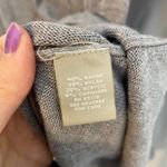 Joan Vass  Studio Small Grey Asymmetrical Long Sweater Tunic Cashmere Blend‎ Photo 2