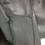 Spanx Women’s Leggings Small Black Faux Leather Moto Tummy Control Oil Shiny Photo 8