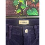 L'Agence  Jeans Blue Velvet Margot Blanks Ankle High Waist Skinny Pants 25 GUC Photo 2