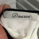 Dress Kite white with‎ black sleeveless tank Size 0X Photo 4