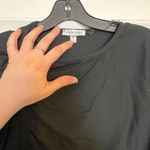 Roommates MD  Black Cinched Tie Up Side Top Photo 3