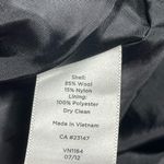 Talbots Women's Wool Blend Classic Houndstooth Plaid Pencil Knee Skirt Sz 4P EUC Photo 4