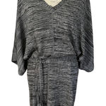 a.n.a  Gray V Neck Belted Sweater Dress Size Large Photo 0
