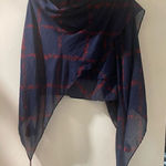 Scarf or beach cover Blue Photo 0