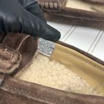 UGG  Brown Suede Moccasin Slippers Women’s Size 7.5 Photo 5