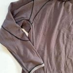 Sherpa Adventure Gear Gray Long Sleeve pullover 1/4 Zip Women’s XL Wool Blend Photo 0