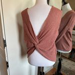 Moon & Madison Medium Twist Back Sweater Photo 2