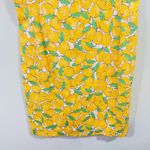 C Wonder Women's Lemon Print Textured Sleeveless Sheath Dress Size 12 Photo 3